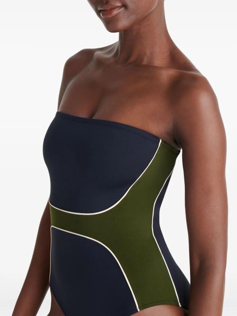 ERES Championne strapless swimsuit - Blue