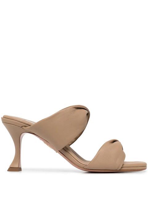 Aquazzura Twist double-strap sandals - Neutrals - zdjęcie produktu nr 1