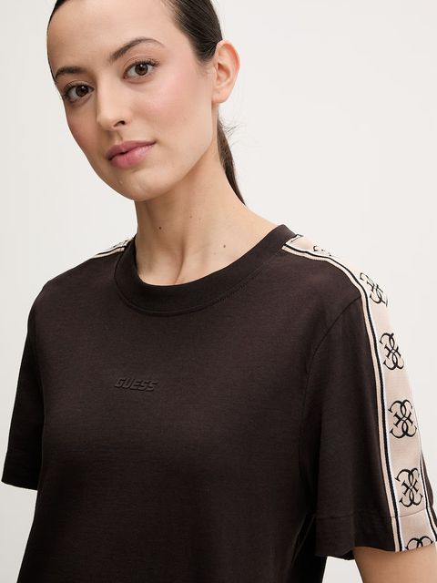 Guess t-shirt bawełniany BRITNEY