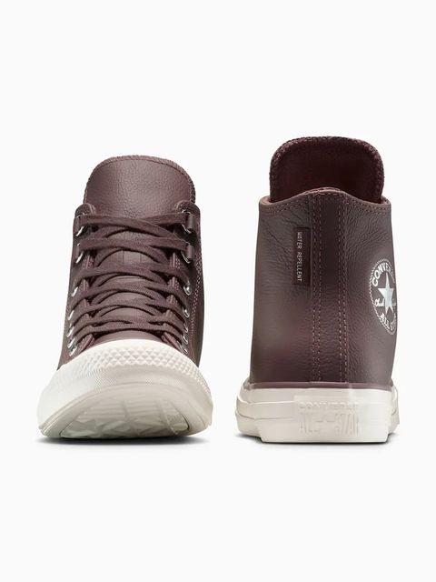 Converse trampki skórzane Chuck Taylor All Star kolor brązowy A13027C