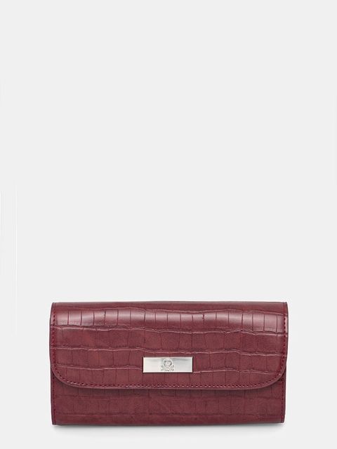 United Colors of Benetton portfel damski kolor bordowy 62Y9DY081 - zdjęcie produktu nr 1