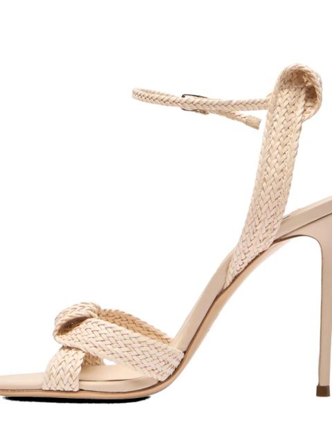 Casadei Julia braided-strap sandals - Neutrals
