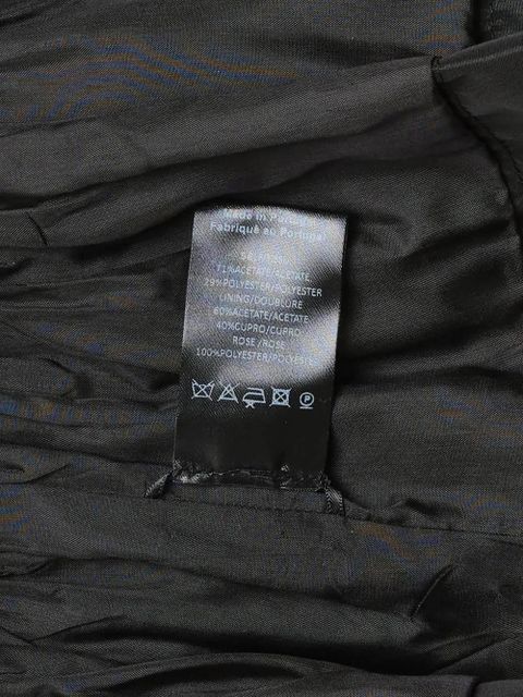 Simone Rocha rosette-embellished ruffled top - Black