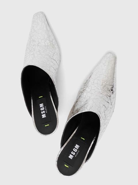 MSGM klapki skórzane