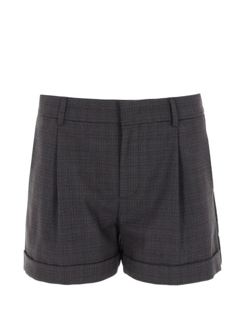 Moschino cuffed pleated shorts - Grey - zdjęcie produktu nr 1