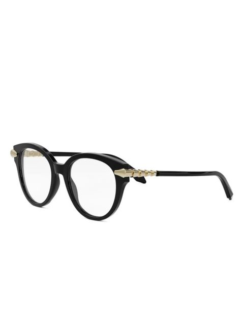 Bvlgari round-frame glasses - Black - zdjęcie produktu nr 2
