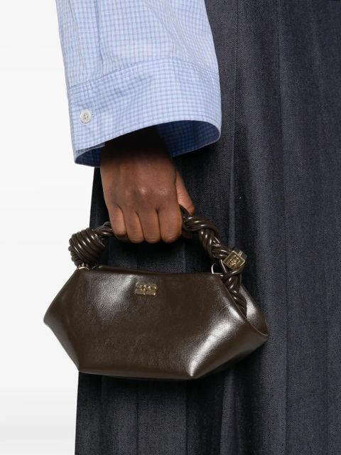 GANNI mini Bou tote bag - Brown - zdjęcie produktu nr 2