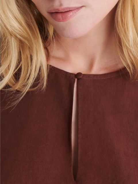 ERES Gracieux top - Brown