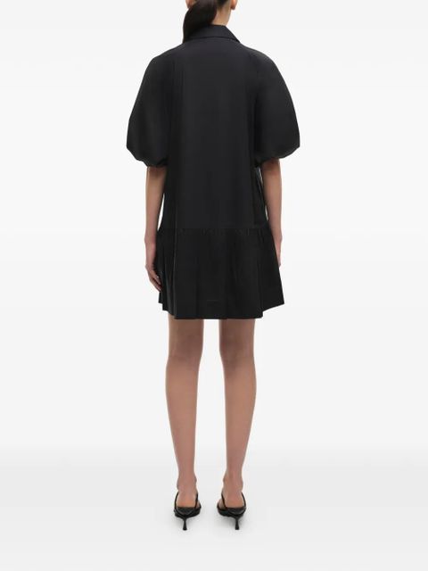 Simkhai Crissy button-fastening mini dress - Black