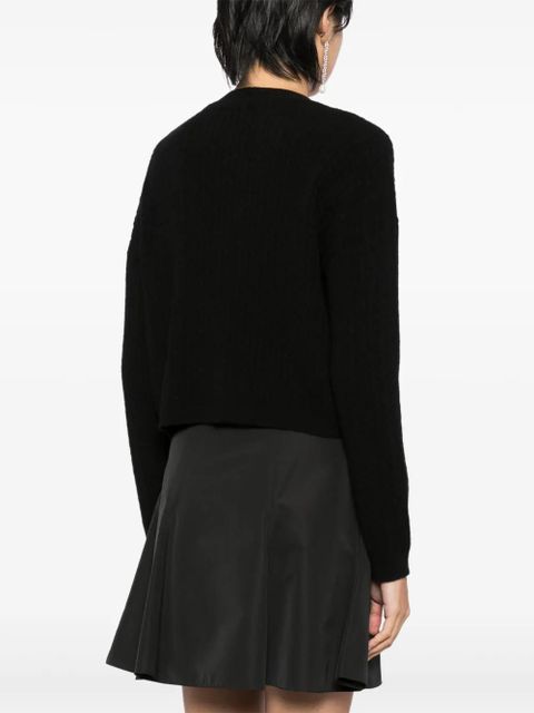 Reformation Giusta cardigan - Black