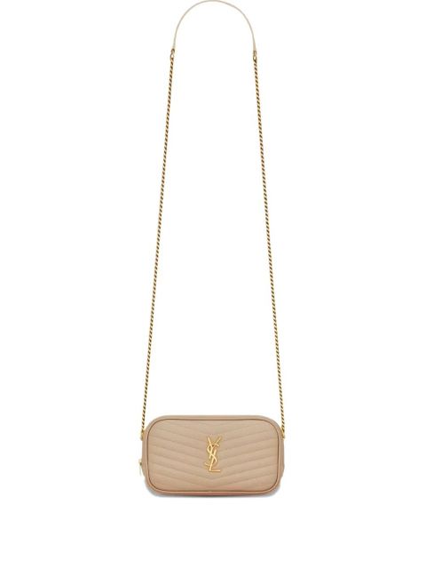 Saint Laurent quilted leather mini bag - Neutrals - zdjęcie produktu nr 1