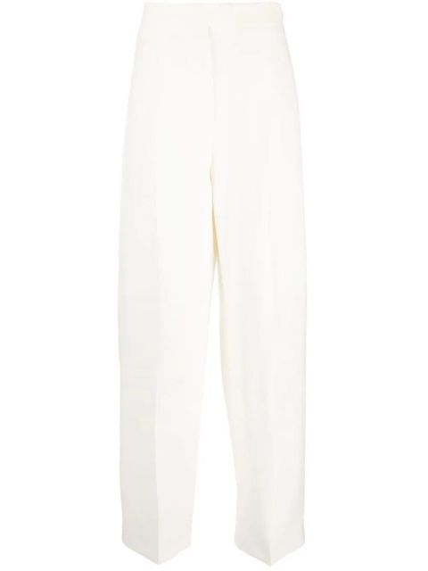 FENDI straight-leg high-waisted trousers - White - zdjęcie produktu nr 1