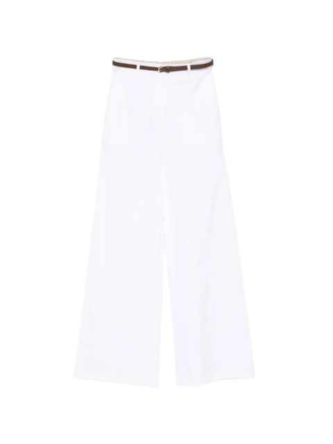 Max Mara belt trousers - White - zdjęcie produktu nr 1