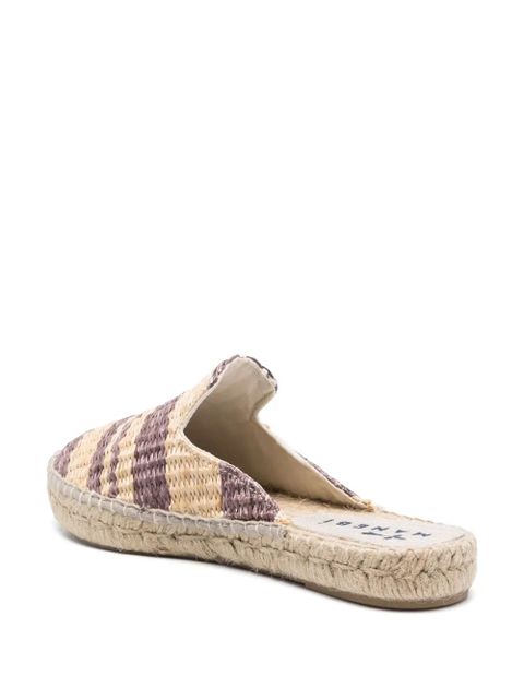 Manebi Yucatán flat espadrilles - Neutrals