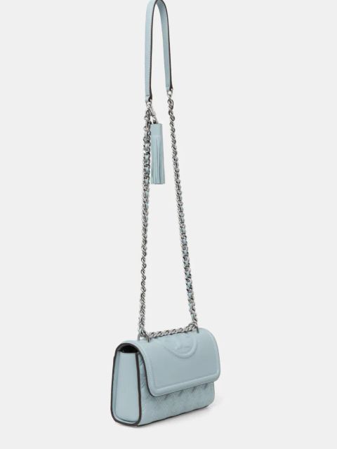 Tory Burch torebka Fleming kolor niebieski 75576.401