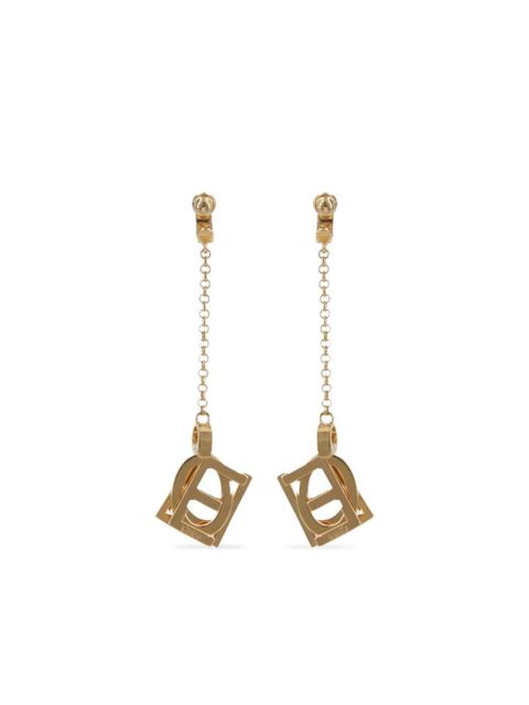 Chloé geometric drop earrings - Gold - zdjęcie produktu nr 1