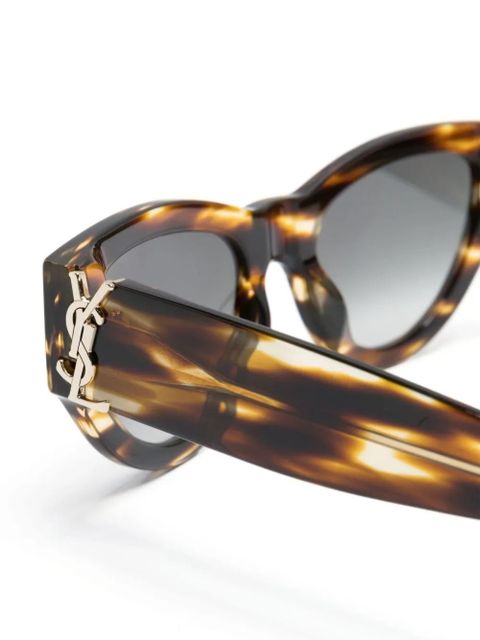 Saint Laurent Eyewear SL M94 cat-eye sunglasses - Brown