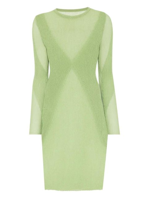 Isa Boulder knitted mini dress - Green - zdjęcie produktu nr 1