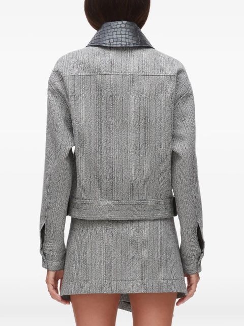 3.1 Phillip Lim flap-pocket jacket - Grey