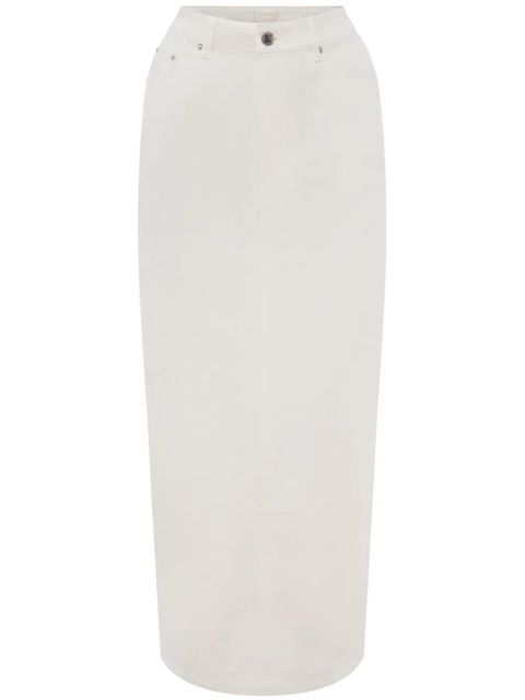 Posse Harvey denim skirt - White - zdjęcie produktu nr 1