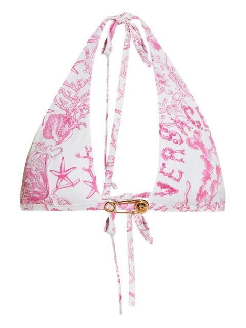 Versace safety-pin halter bikini - Pink - zdjęcie produktu nr 1