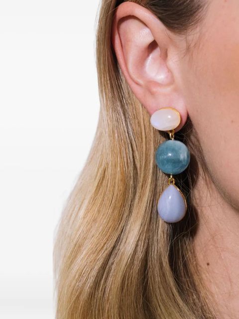 Jennifer Behr Natalia drop earrings - Gold - zdjęcie produktu nr 2