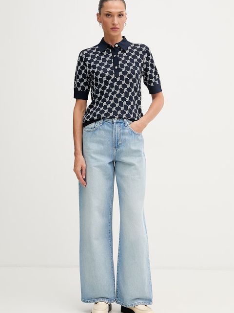 Joop! polo swetrowe damskie z wiskozą - zdjęcie produktu nr 1