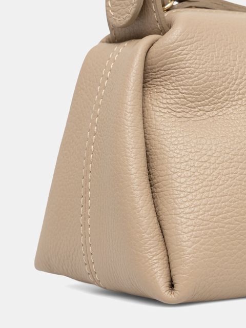 Answear.LAB torebka skórzana kolor brązowy