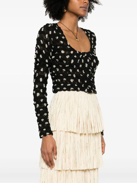 Nanushka Zylan shirt - Black