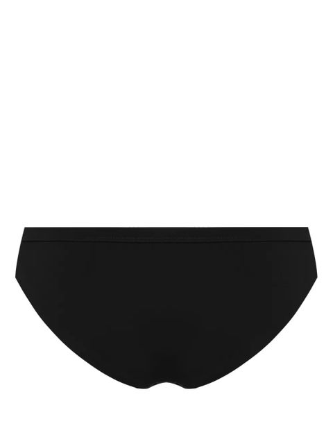Jil Sander elasticated-waistband bikini bottom - Black - zdjęcie produktu nr 2