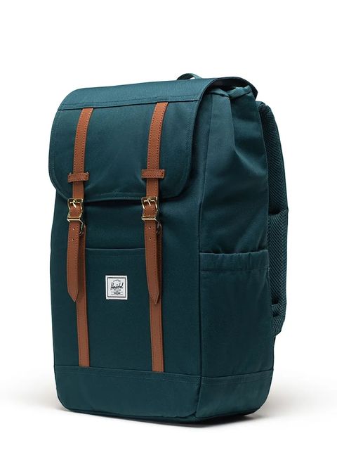 Herschel plecak Retreat™ 23 L kolor zielony duży gładki 11397-06551-OS