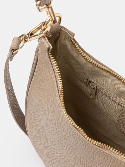 Answear.LAB torebka skórzana kolor brązowy