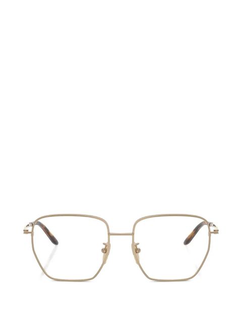 Prada geometric-frame glasses - Gold - zdjęcie produktu nr 1
