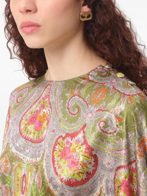 Valentino Garavani Ovalette polish-finish earrings - Gold