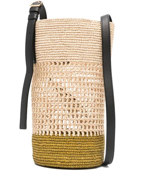 KHAITE small Billie woven bucket bag - Neutrals - zdjęcie produktu nr 1