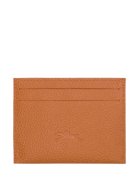 Longchamp Le Foulonné card holder - Orange - zdjęcie produktu nr 1