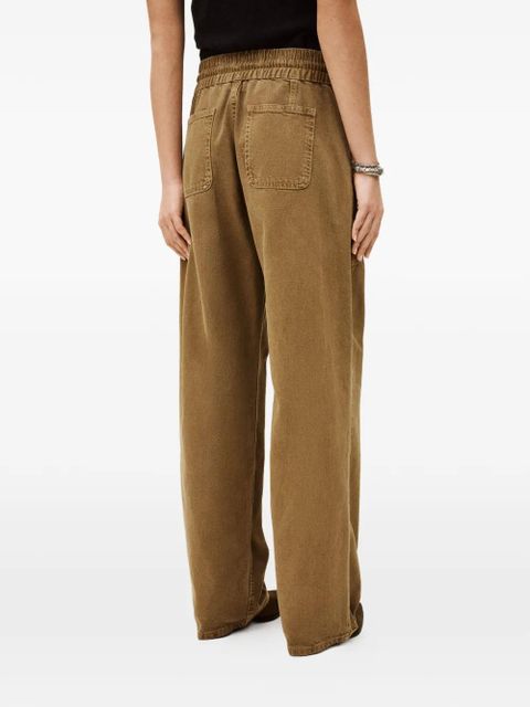 Ba&Sh Fina drawstring pocket trousers - Brown