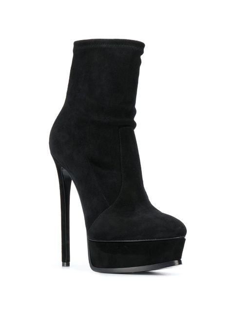 Casadei platform ankle boots - Black - zdjęcie produktu nr 2