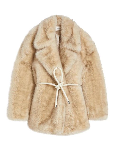 Sportmax belted jacket - Neutrals - zdjęcie produktu nr 1