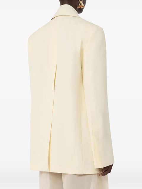Sportmax flap-pocket blazer - Yellow