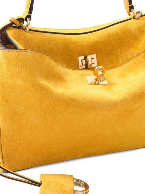 Balenciaga Rodeo suede tote bag - Yellow