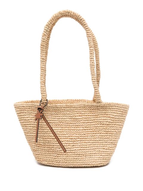 Manebi medium Panier tote bag - Neutrals