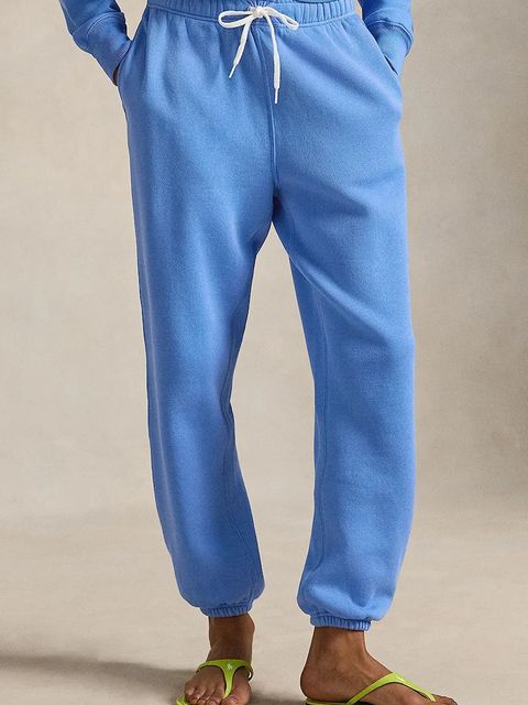 Polo Ralph Lauren spodnie dresowe kolor niebieski gładkie 211971700 - zdjęcie produktu nr 1