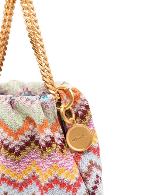 Missoni Raschel lurex tote bag - Neutrals