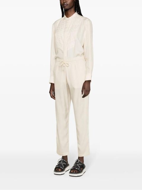 MARANT ÉTOILE Berati tapered trousers - Neutrals