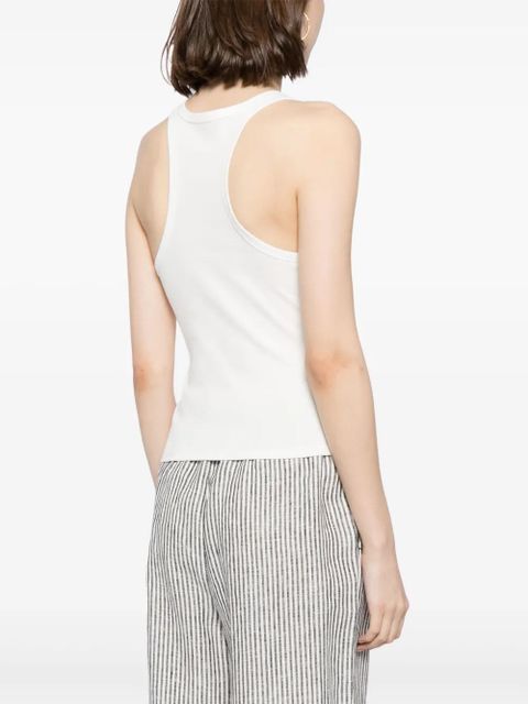 Reformation Nova embroidered tank top - White