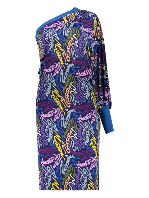 Missoni one-shoulder dress - Blue - zdjęcie produktu nr 1