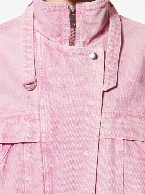 MARANT ÉTOILE Joseline denim jacket - Pink