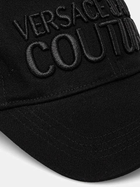 Versace Jeans Couture czapka z daszkiem bawełniana - zdjęcie produktu nr 2