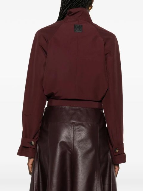 LOEWE belted jacket - Red